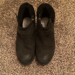 UGG Black Ankle Boots